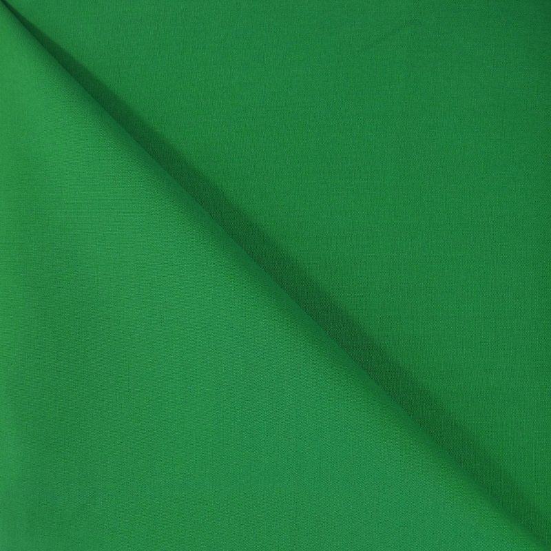Tissu Popeline Vert