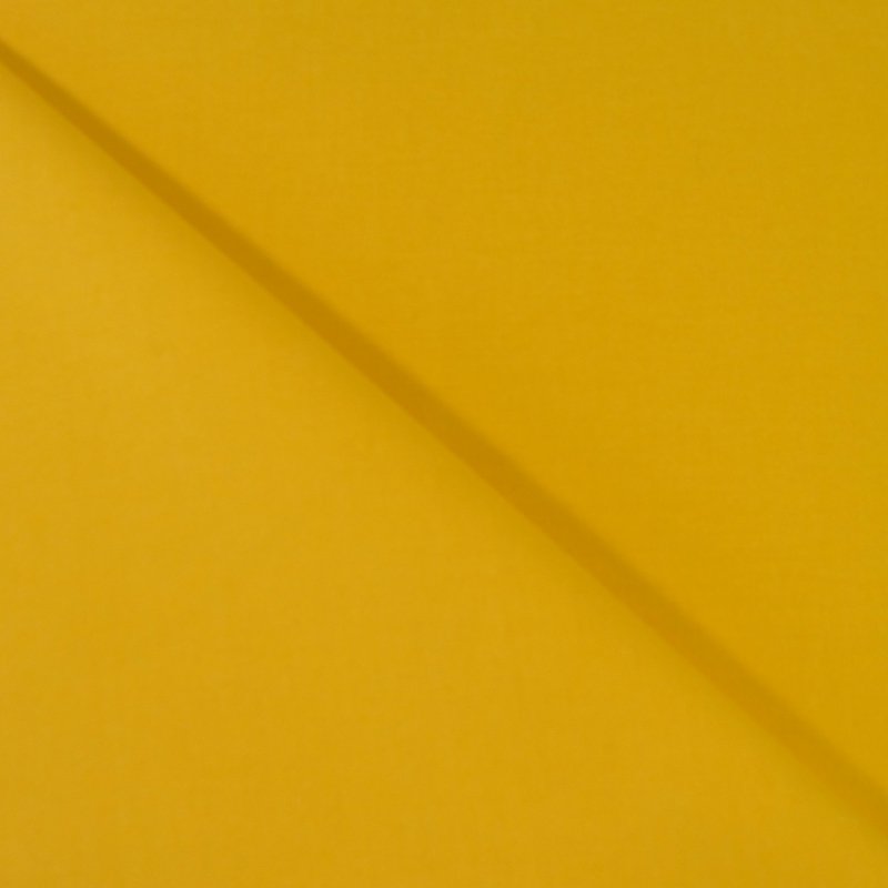 Tissu Popeline Jaune