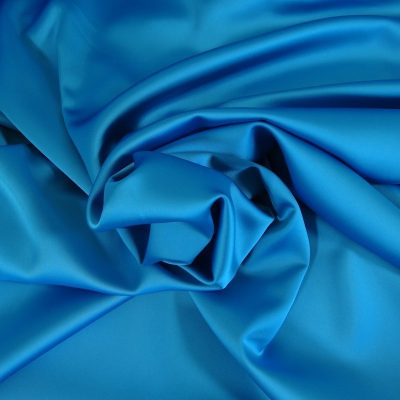 Tissu Satin Duchesse Bleu ciel