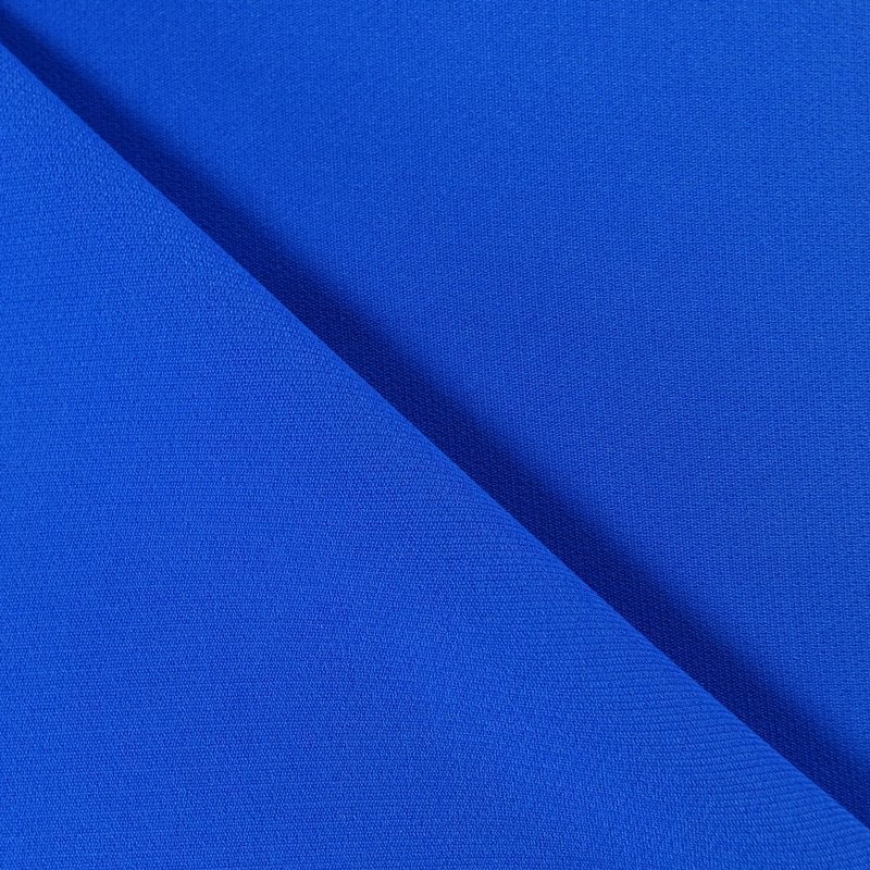 Tissu Crêpe Bleu Roi