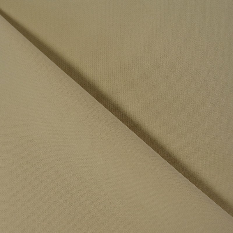 Tissu Crêpe Beige