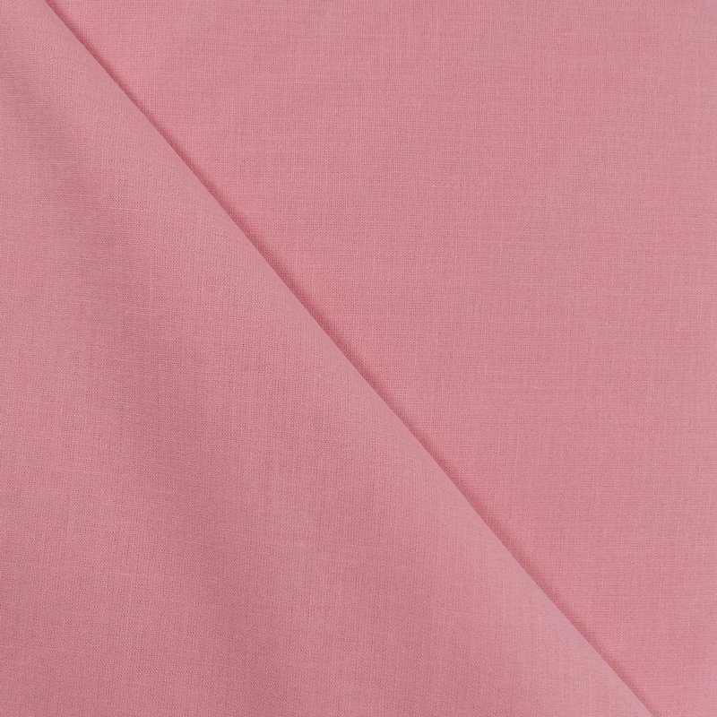 Tissu Voile de coton Rose clair