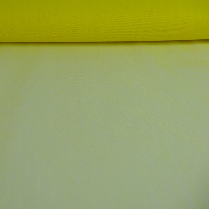 Tulle Rigide Jaune