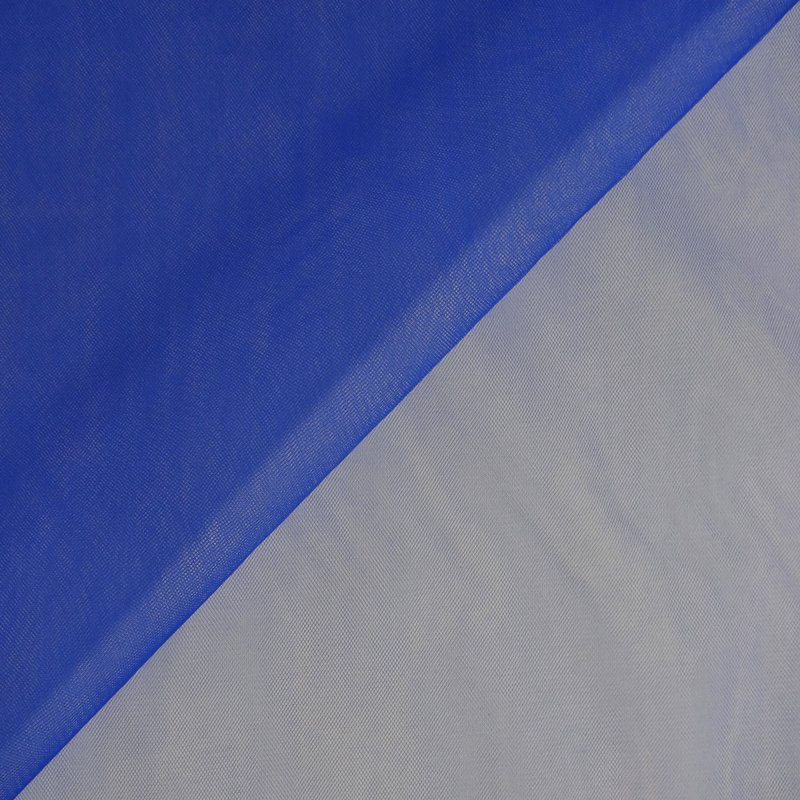 Tulle Souple Grande largeur Bleu