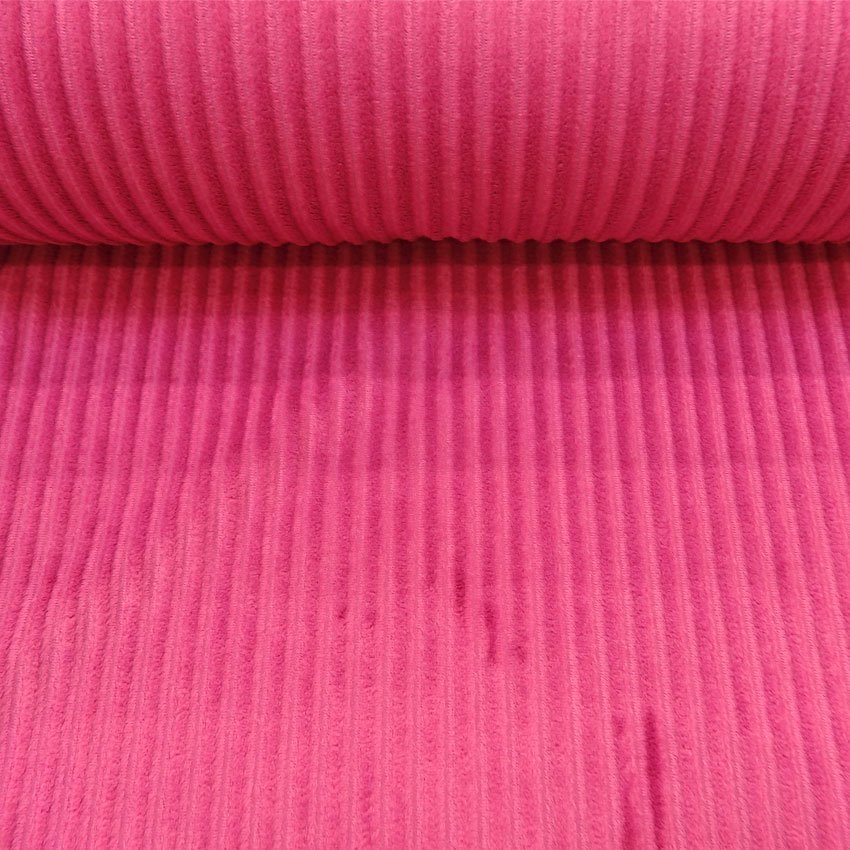 Tissu Minky Ultra doux à côtes Violet