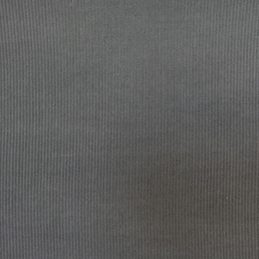 Tissu Velours Milleraies Gris