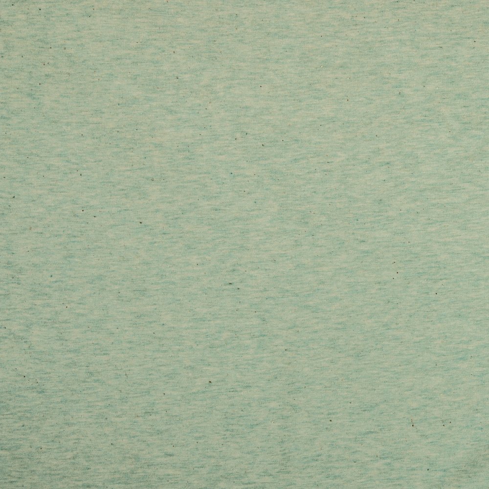 Tissu Jersey Coton Vert chiné