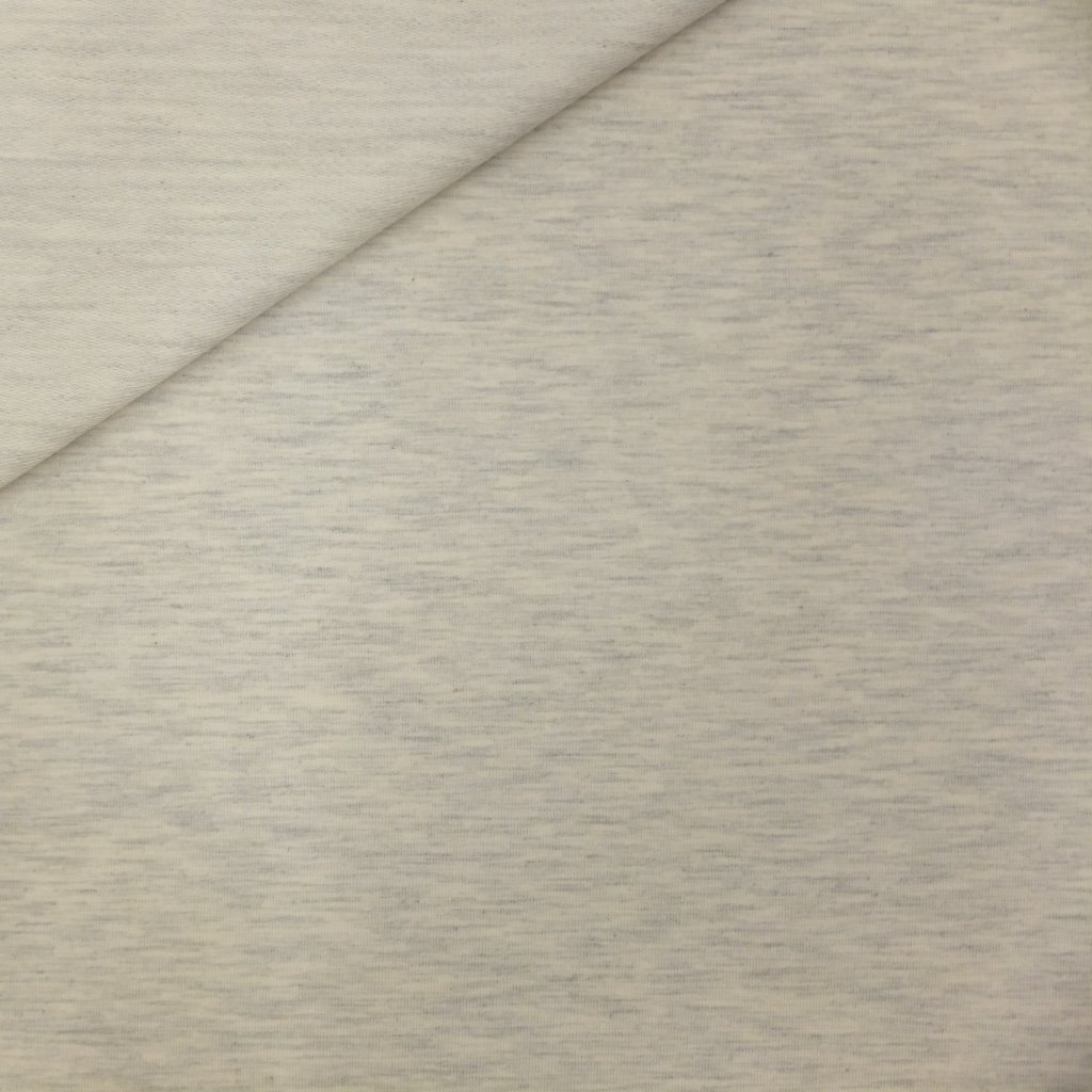 Tissu Sweat Beige chiné