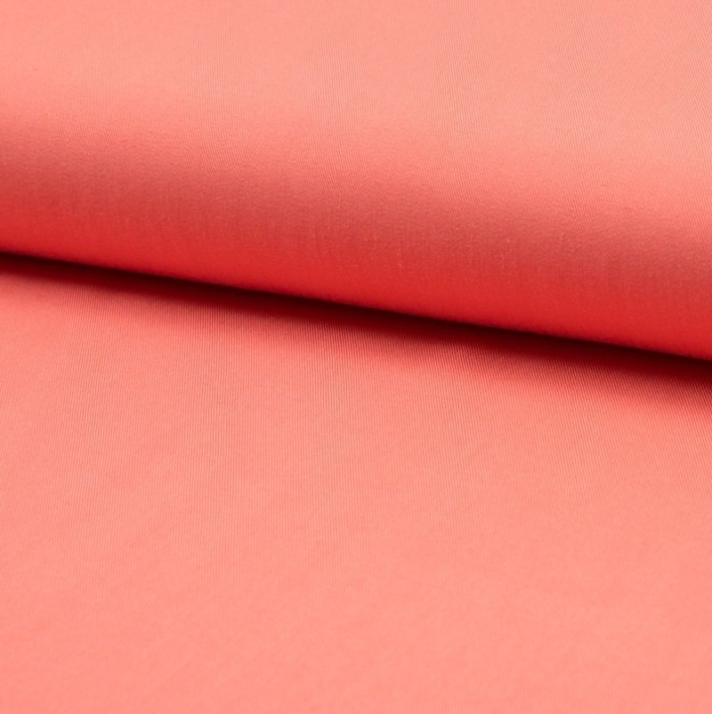 Tissu Viscose Twill uni Saumon