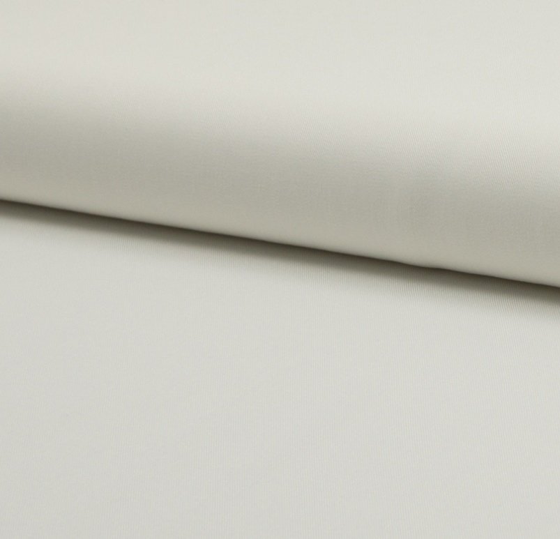 Tissu Viscose Twill uni Blanc