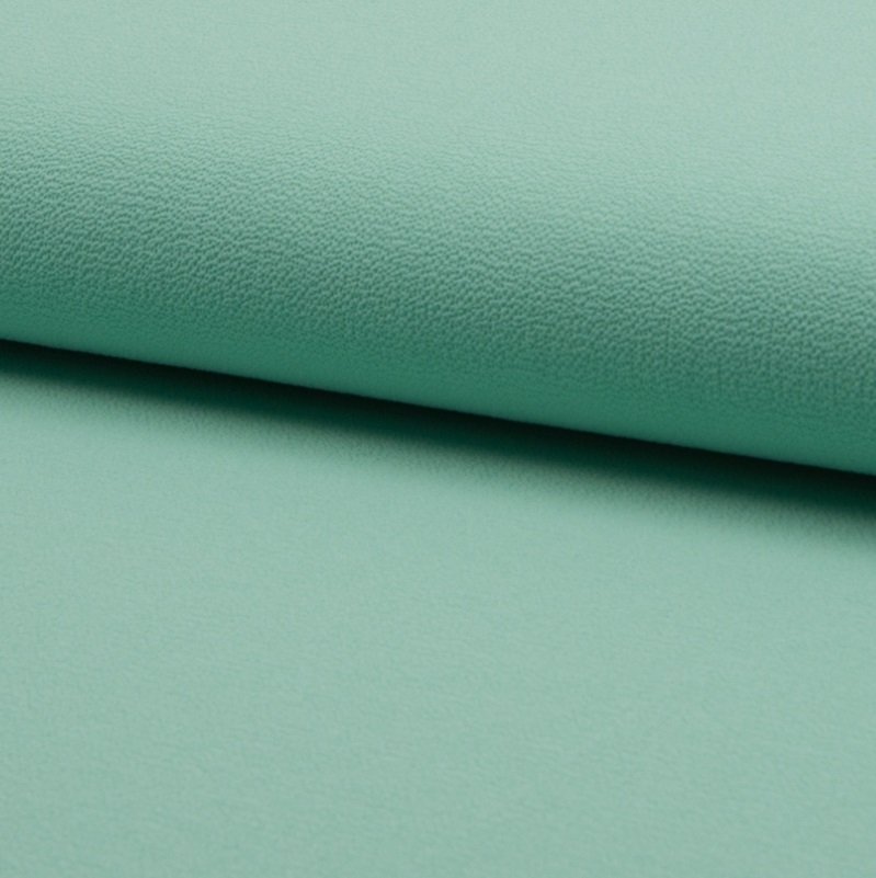 Tissu Crêpe stretch Vert menthe