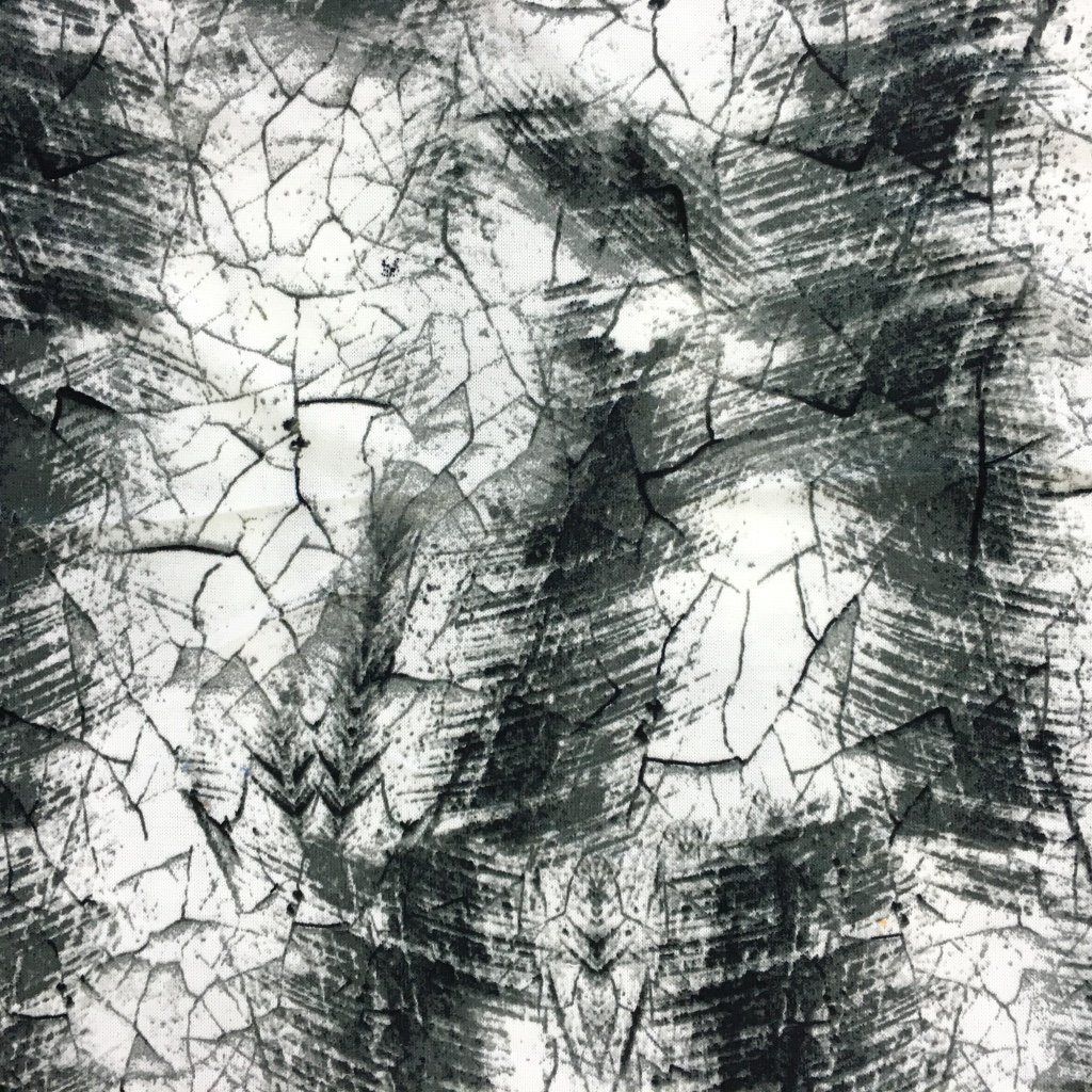 Tissu Maille jersey Motif animal gris