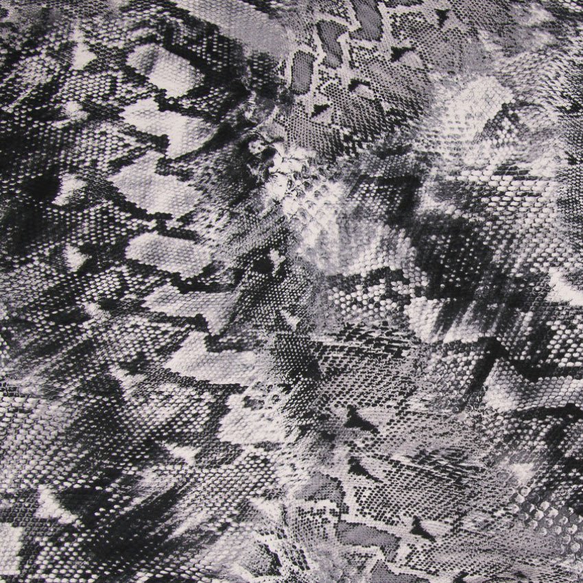 Tissu Jersey Viscose imprimé Julia Argent