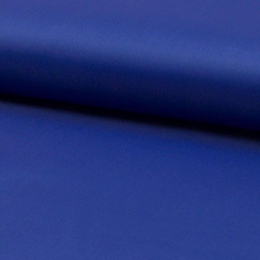 Tissu Doublure Uni Polyester Bleu royal