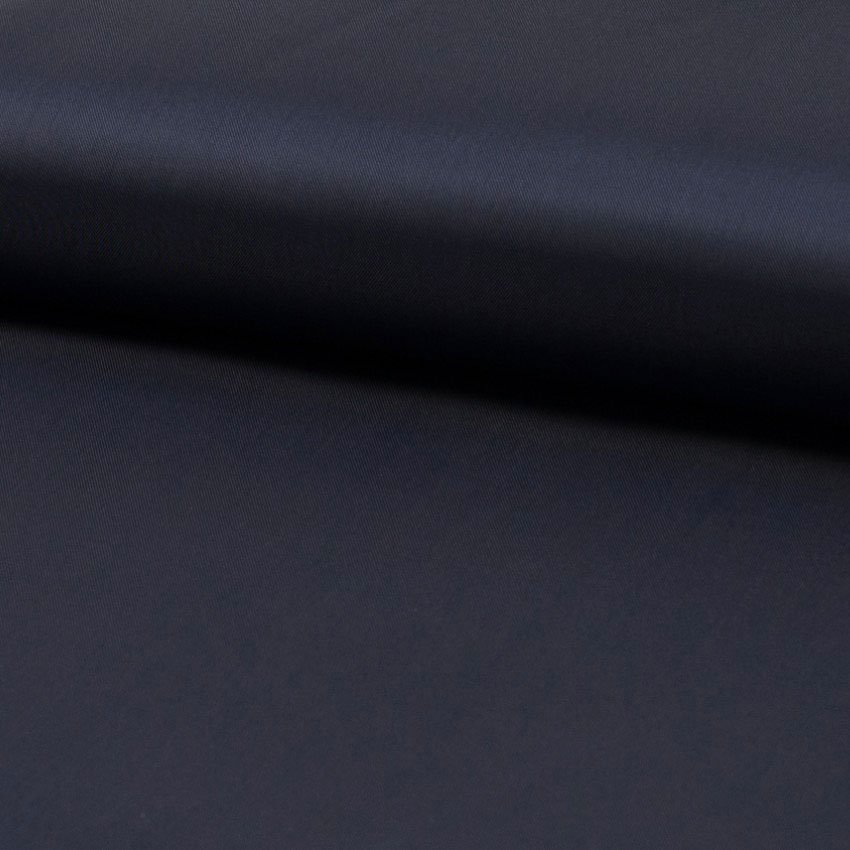 Tissu Doublure Uni Polyester Bleu marine