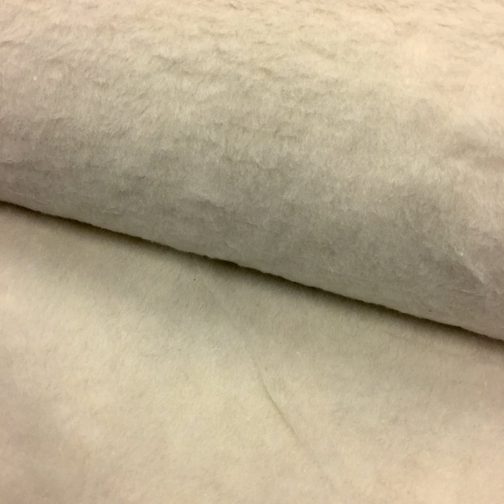 Tissu Fausse fourrure Teddy Blanc cassé