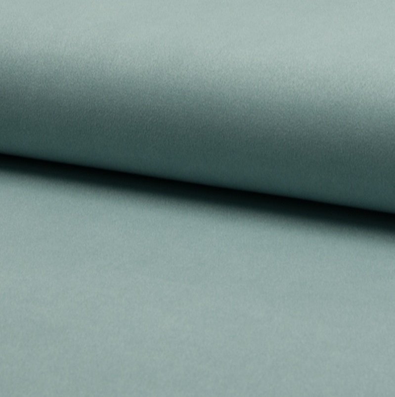 Tissu Suédine jersey Vert menthe