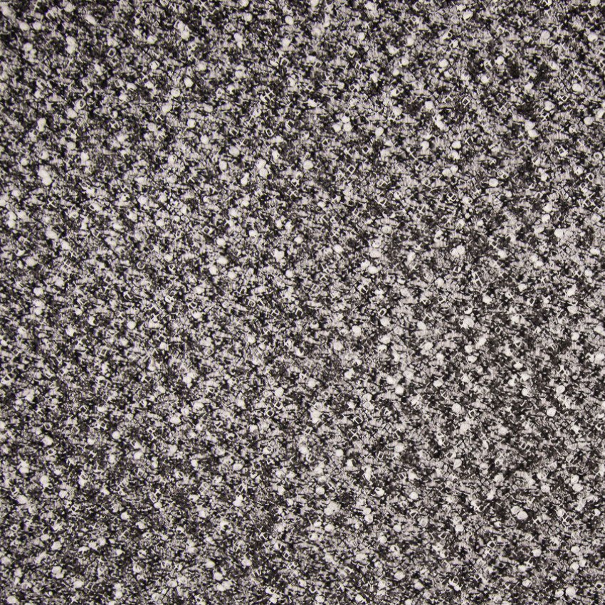 Tissu Bouclé Amelia Noir Blanc & Gris