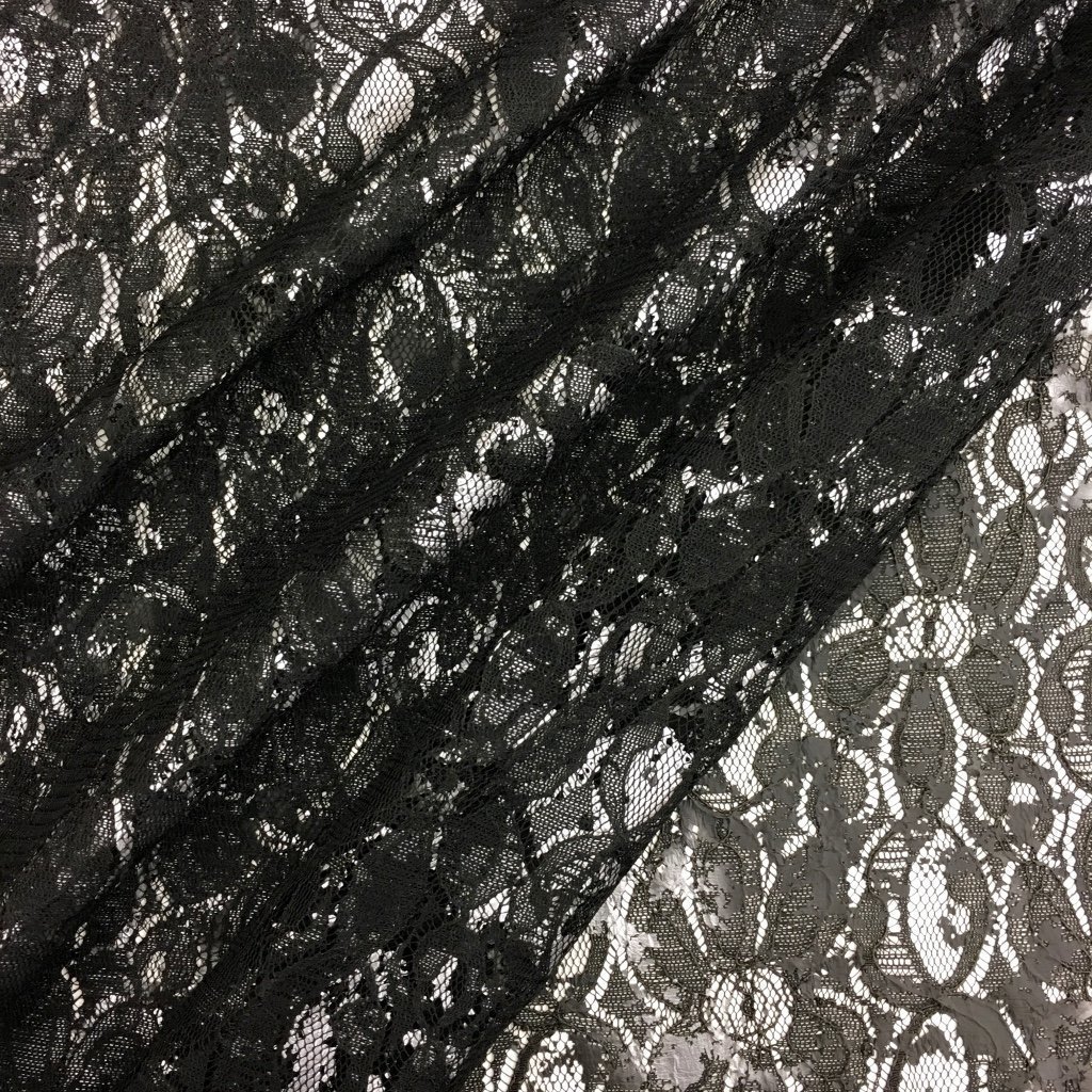 Tissu Dentelle et paillettes Argent