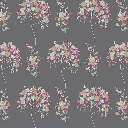 Tissu Art Gallery Fabrics Cherie Tree Fleur Sombre