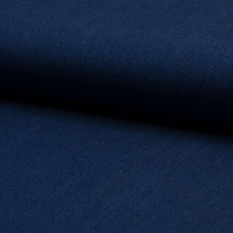 Tissu Chambray Ultra Léger Coton Bleu jean foncé