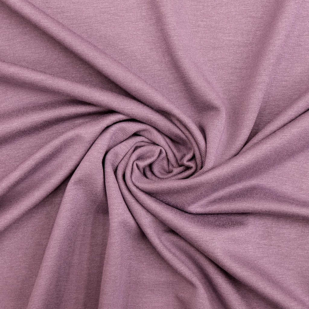 Tissu Jersey Viscose uni Lilas