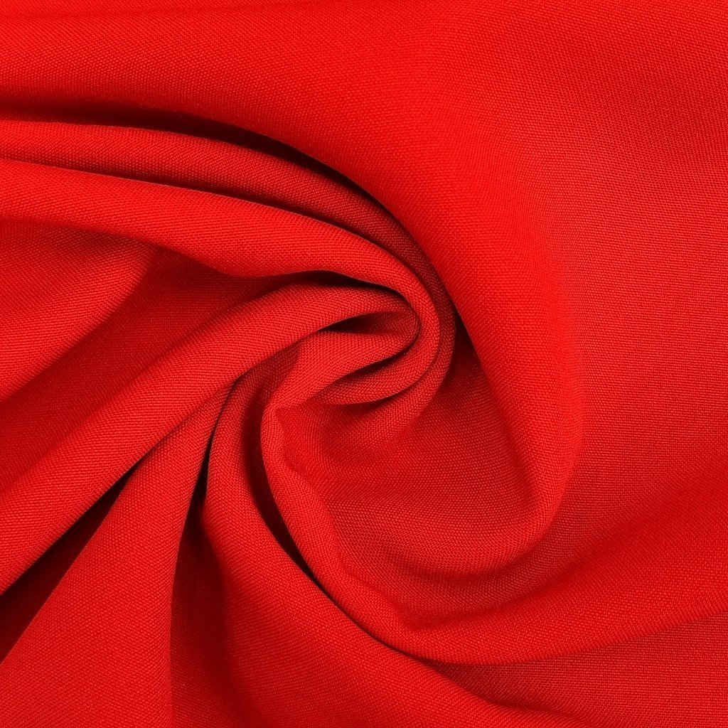 Tissu Burlington Rouge