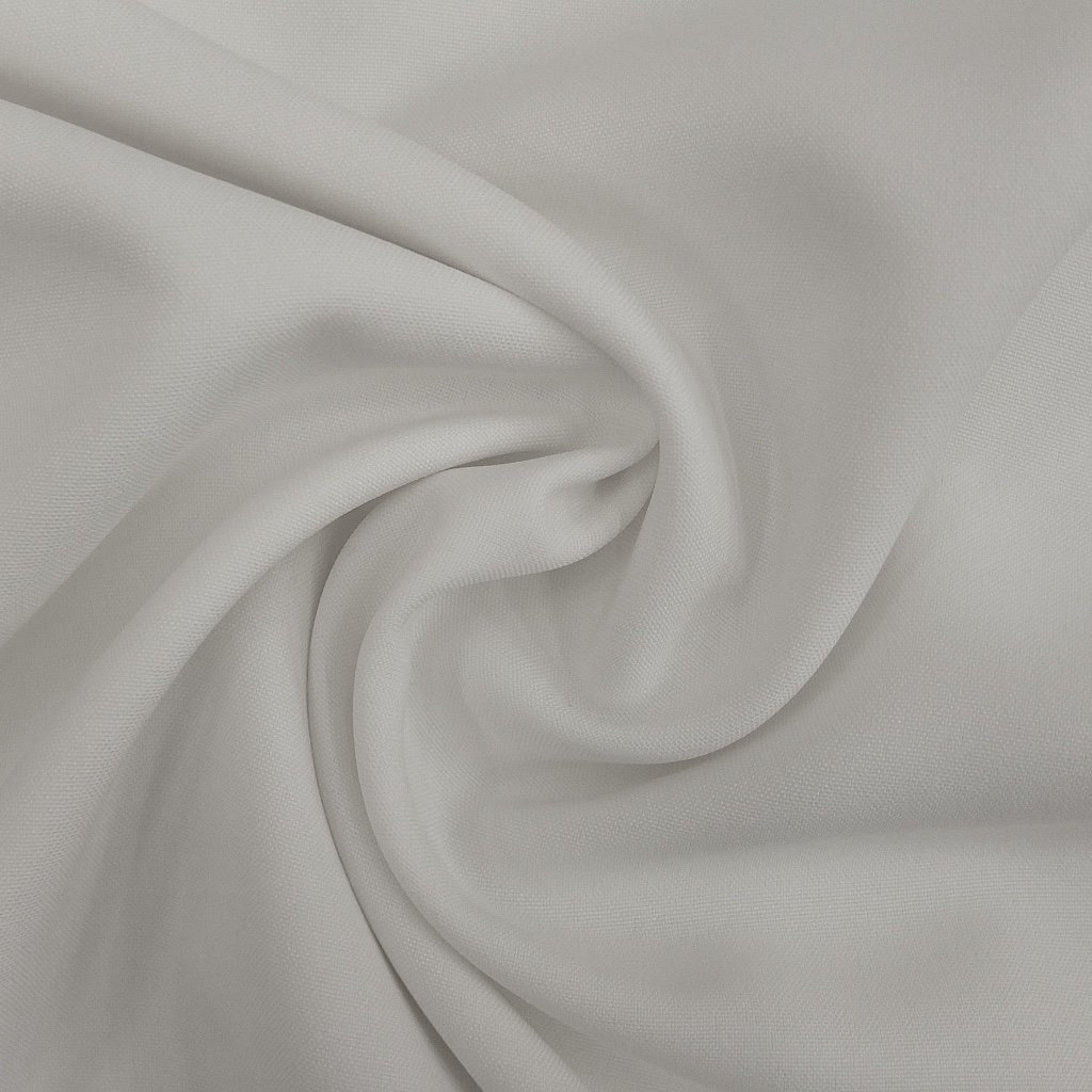 Tissu Burlington Blanc