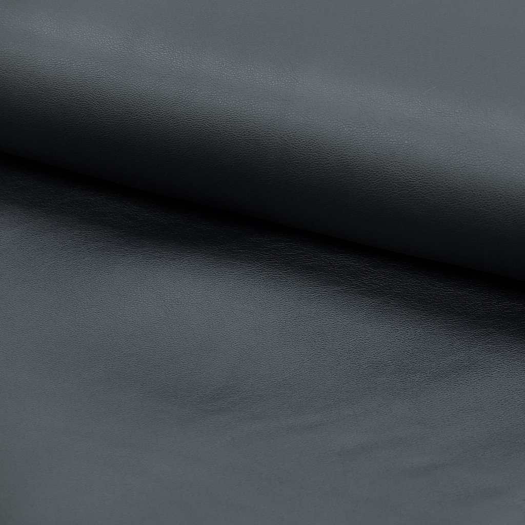 Tissu Simili cuir souple Bleu marine