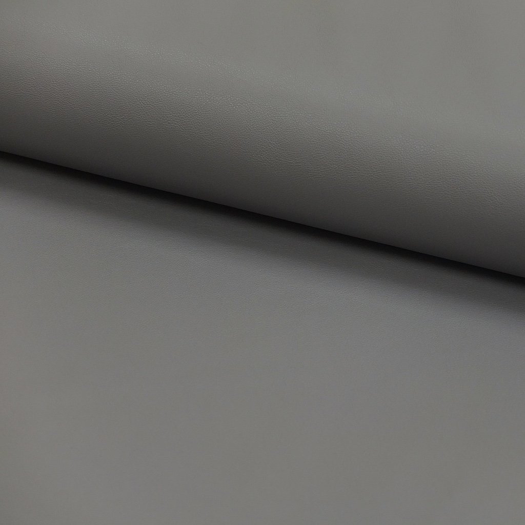 Tissu Simili cuir souple Gris