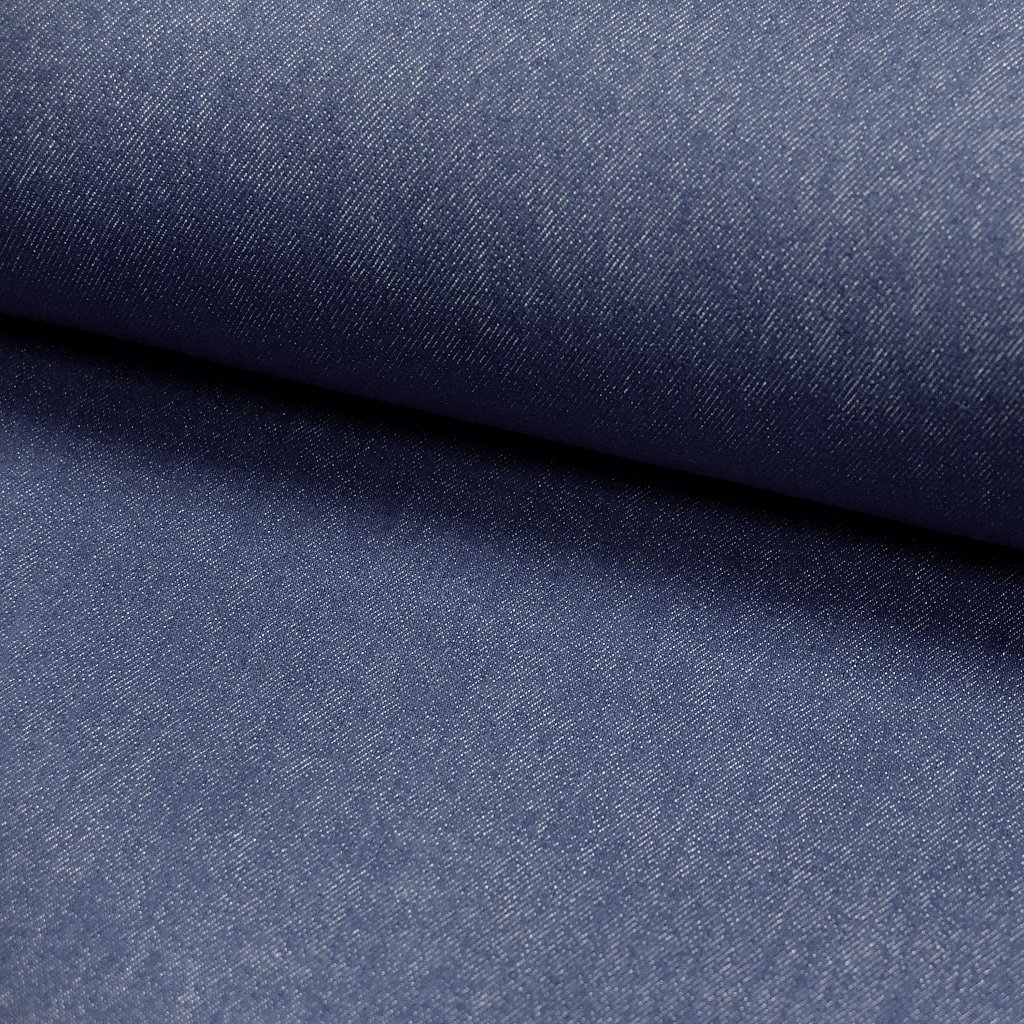 Tissu Denim Jeans Bleu pétrole