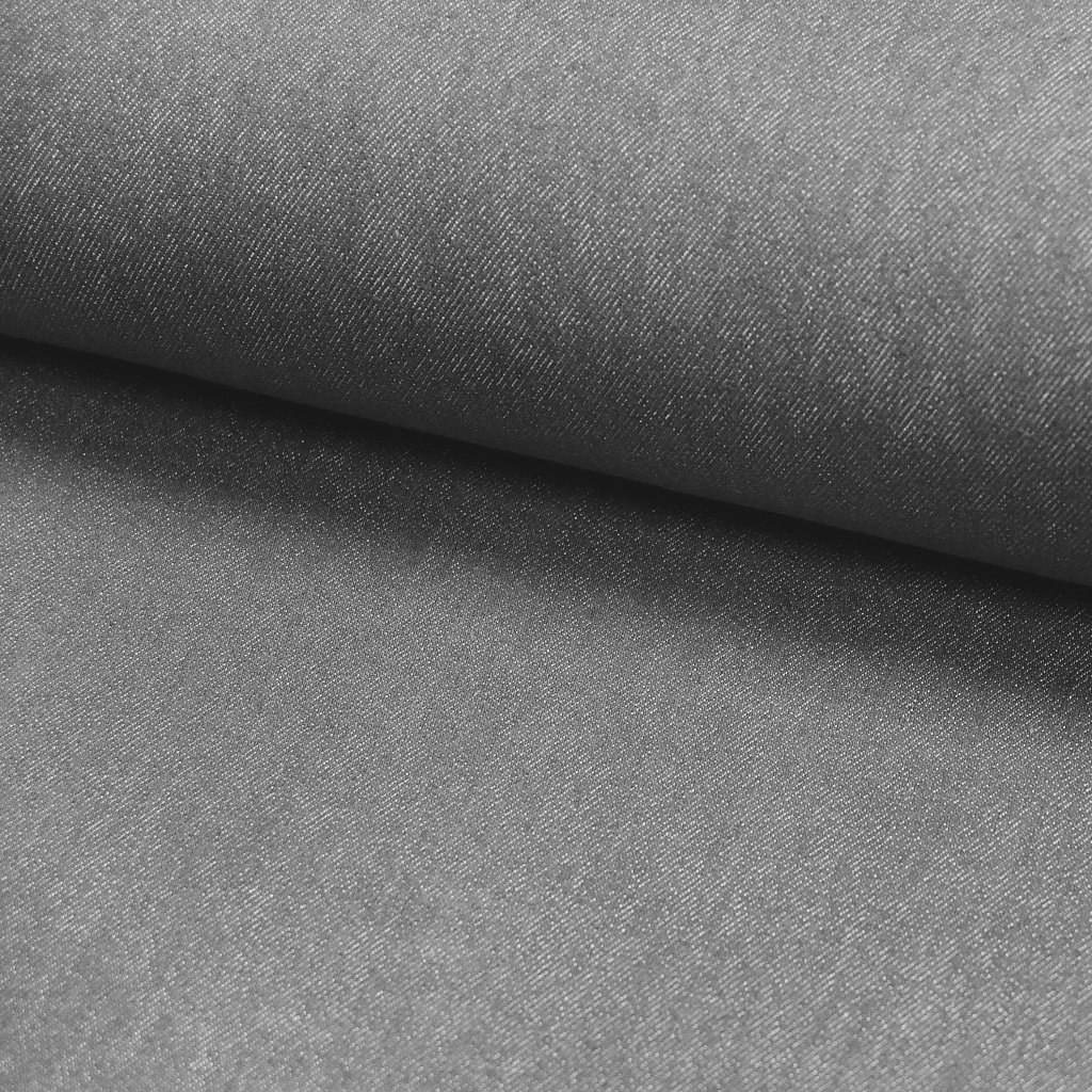 Tissu Denim Jeans Gris clair