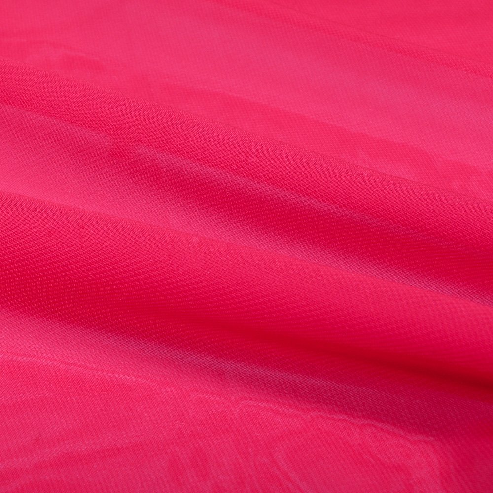 Tissu Mousseline uni Rose fuschia
