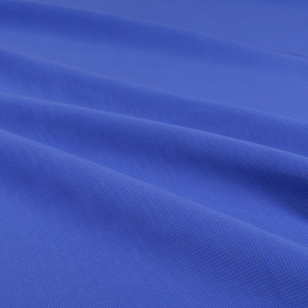Tissu Mousseline uni Bleu roi