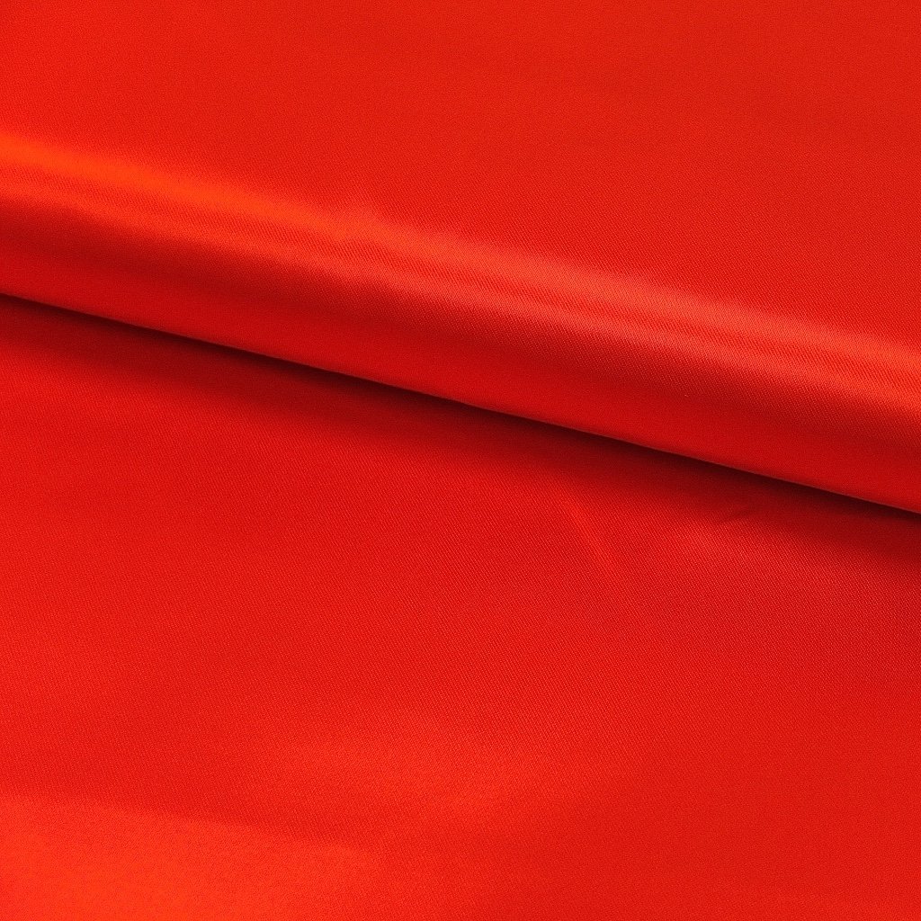 Tissu Satin uni Rouge