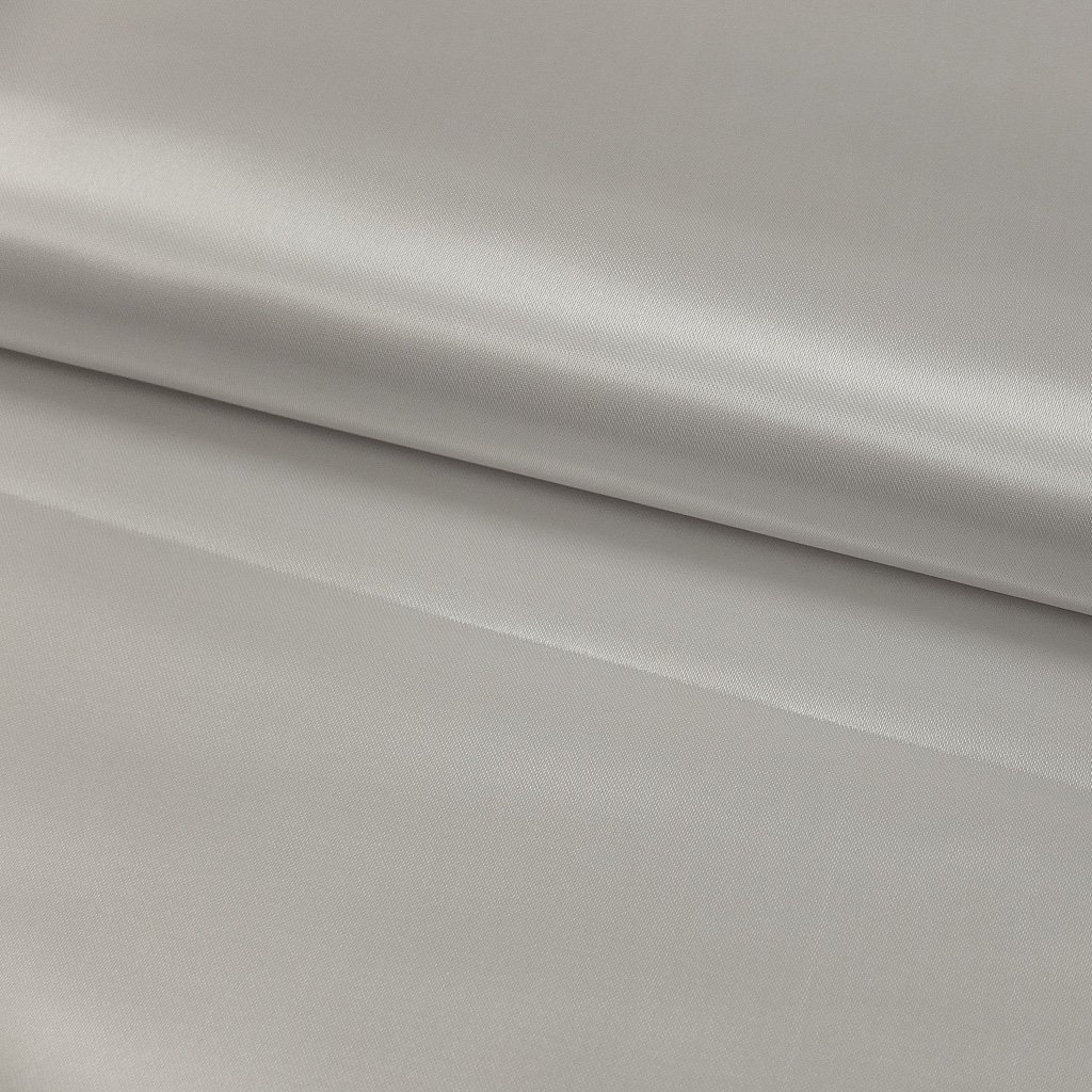 Tissu Satin uni Blanc