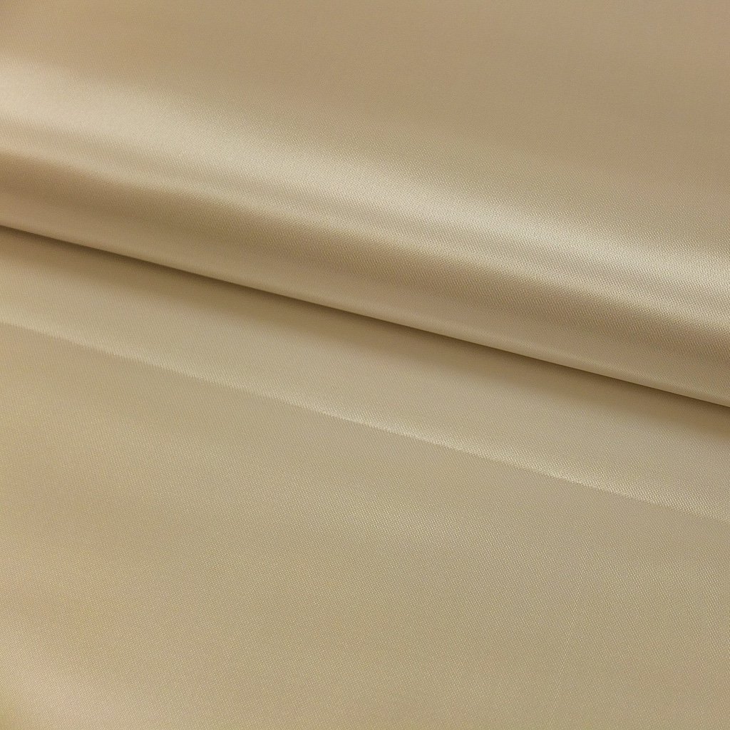 Tissu Satin uni Ecru