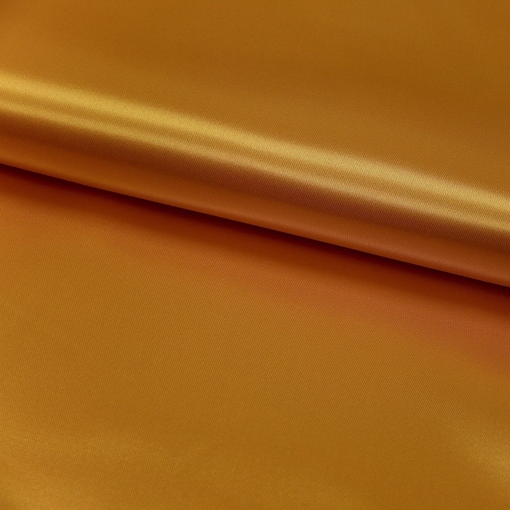 Tissu Satin uni Or