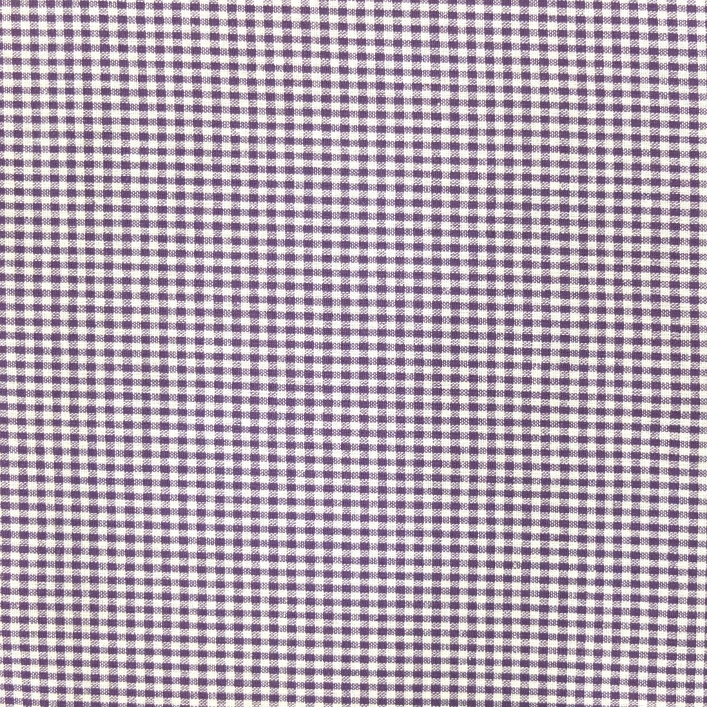 Tissu Vichy Mini carreaux 3 mm Violet