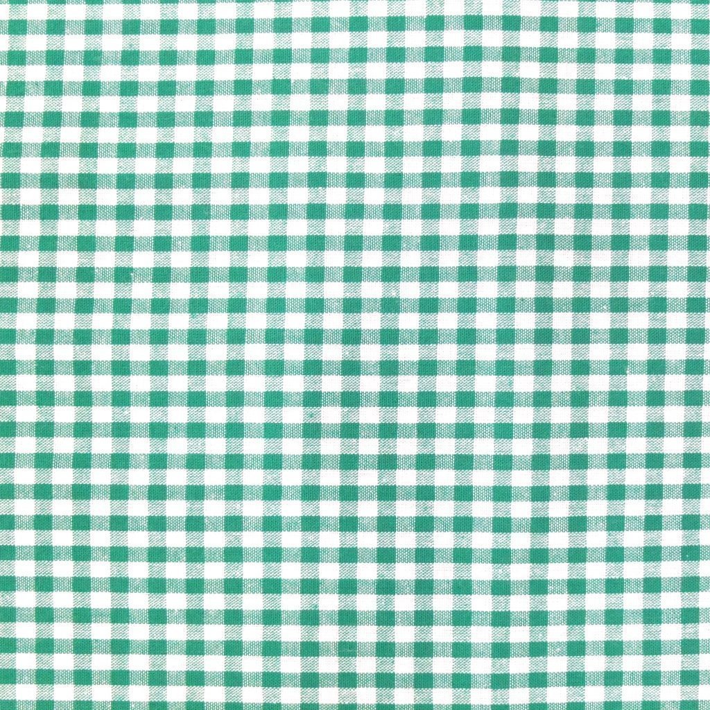 Tissu Vichy Petits carreaux 5 mm Vert