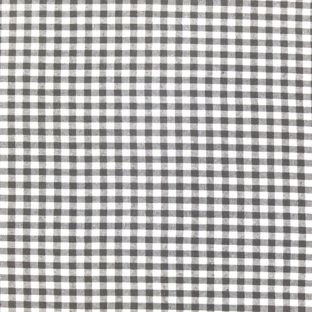 Tissu Vichy Petits carreaux 5 mm Taupe