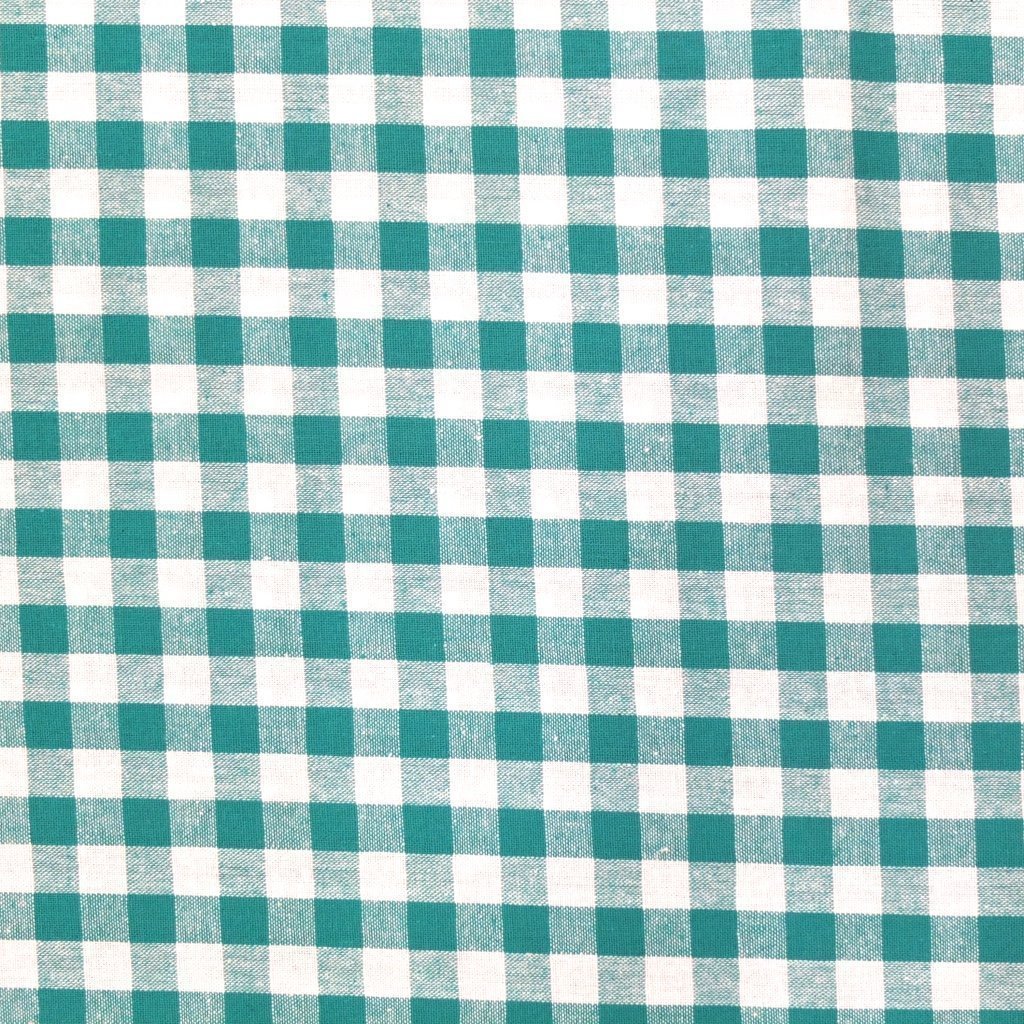 Tissu Vichy Grands carreaux 10 mm Vert