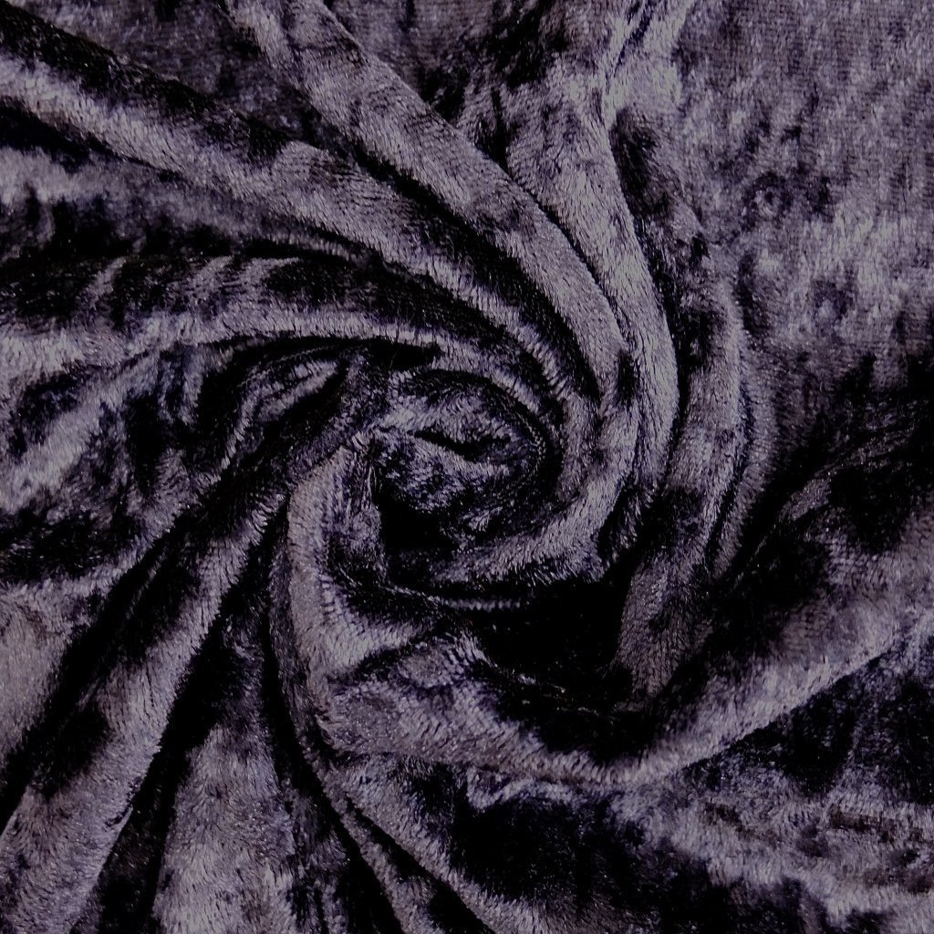 Panne de velours Bleu marine