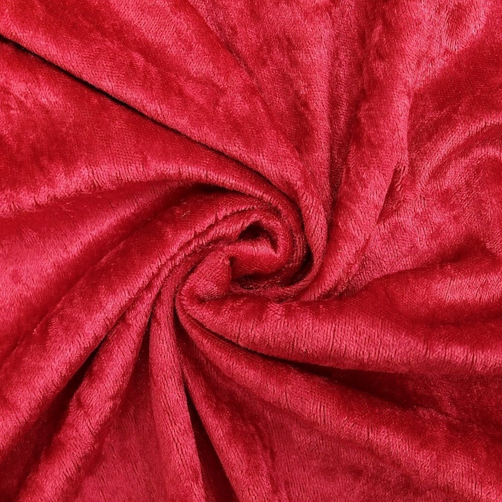 Panne de velours Rose Fuchsia