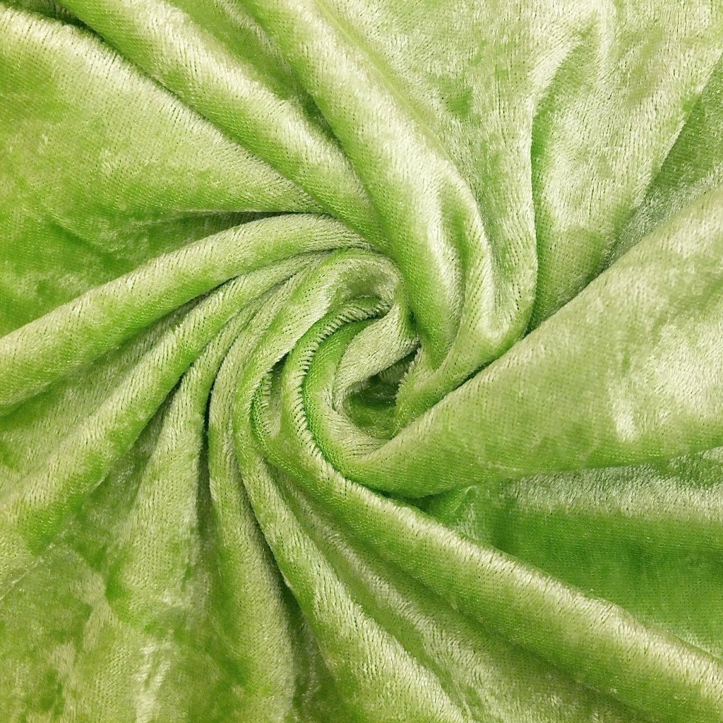 Panne de velours Vert pastel