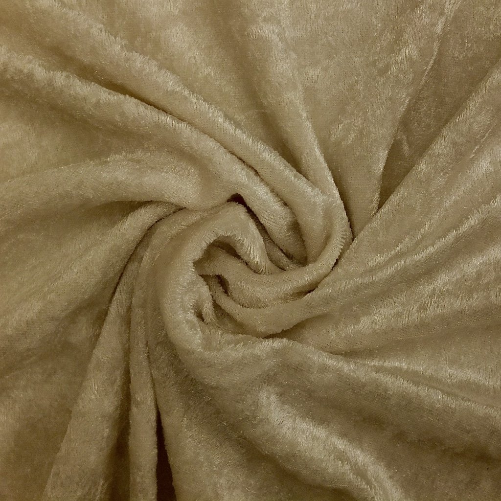 Panne de velours Beige