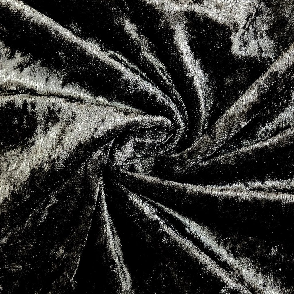 Panne de velours Noir
