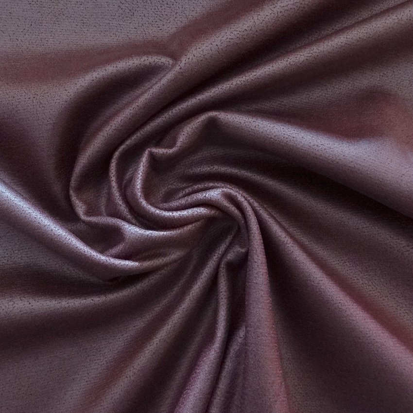 Tissu Viscose brillant Bordeaux