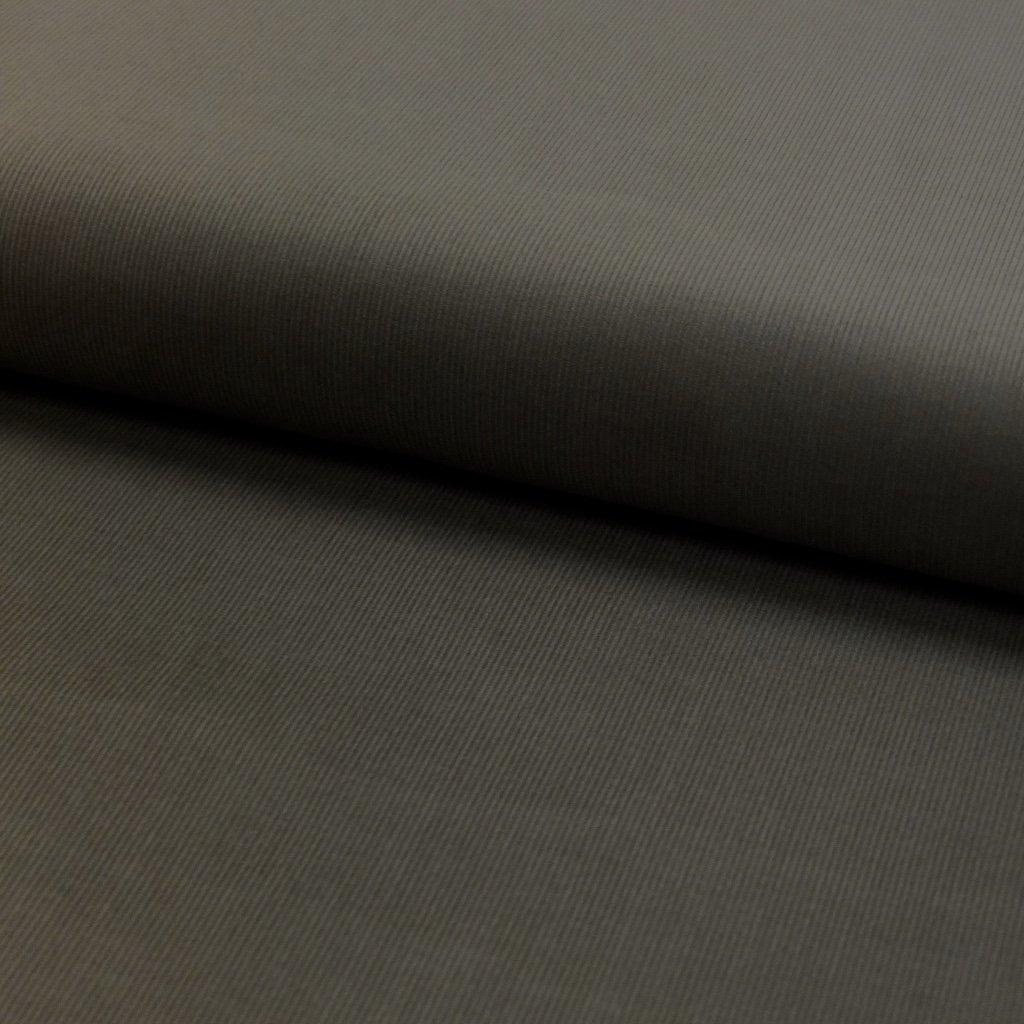 Tissu Velours milleraies Gris