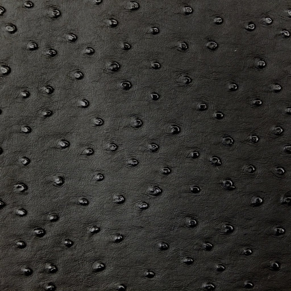 Simili cuir Autruche Noir